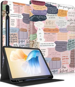 Samsung Galaxy Tab S9 Plus/S9 FE Plus Case 12.4 Inch 2023 for 2-Collage text - Picture 1 of 6