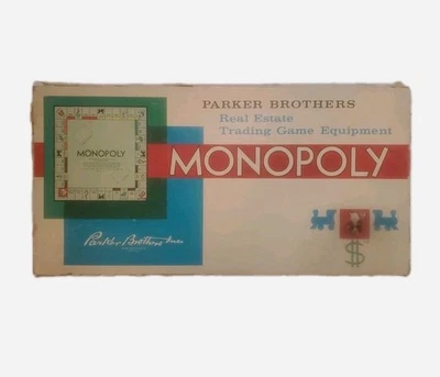 Juego de mesa Monopoly vintage completo en caja Parker Brothers 1961 Foto 1 de 4