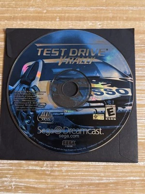 Test Drive V-Rally (Sega Dreamcast, 2000) LOOSE DISC - Image 1 of 3