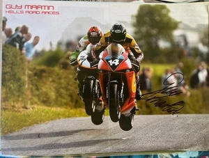 Guy Martin Hand Signed A3 Mag Clipping - Picture 1 of 2