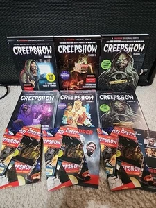 Creepshow Seasons 1-3 DVD Lot W/Slipcovers/Comic/Inserts EX Glow In The Dark OOP - Picture 1 of 12