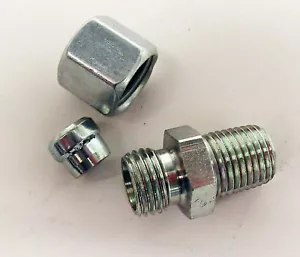 10 PIEZAS MONTAJE ELÉCTRICO GE06L1/4NPTCF CON FÉRULA 1/4NPT a 6 mm tubería - Imagen 1 de 2