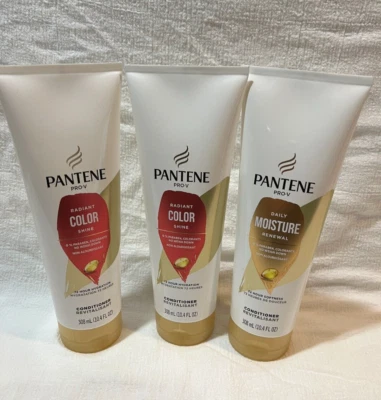 PANTENE Shine Color Moisture Conditioner  & Renewal 3 pack 10.4 oz each - Image 1 of 4