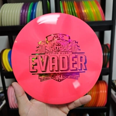 Fuzion Burst Evader 173g Pro Worlds Driver Dynamic Discs Disc Golf trilogy  - Image 1 of 3