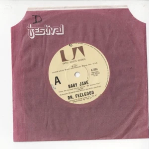 DR FEELGOOD Baby Jane AUSSIE 7" VINYL 70s R&B PROTO PUNK - Picture 1 of 1