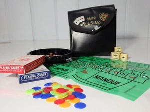 Vintage Mini Casino Roulette Toy Family Game 1960/70 Made in England  - Bild 1 von 8