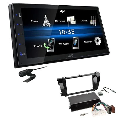 JVC Autoradio Touchscreen Bluetooth USB für Toyota Corolla Stufenheck ab 2014 - Bild 1 von 4