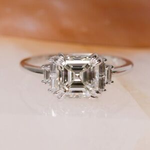 Diamond Wedding  Ring 0.50 Ct Semi Mount Seven Stone Design Solid 14k White Gold
