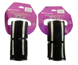 Panaracer Gravelking SLICK PLUS+ Protite Pair Folding Gravel Tires 700x28c NEW - Picture 1 of 4