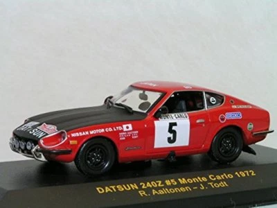 DATSUN 240 Z #5 RALLYE MONTE CARLO 1972 IXO RAC039 1/43 JEAN TODT AALTONEN - Immagine 1 di 4