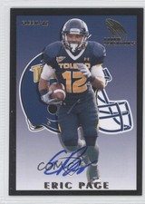 2012 Fleer Retro 1993 Sensations Eric Page #RS-74 Rookie Auto RC