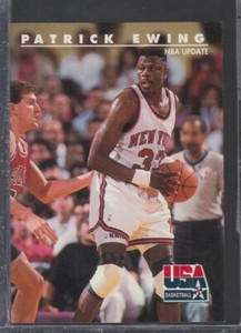 Patrick Ewing/NBA Update  New York Knicks 1992 SkyBox USA #19 