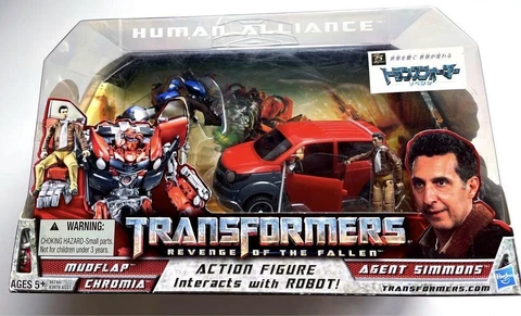 Transformers Transformers Human Alliance Mudflap & Simmons Japanese Cover