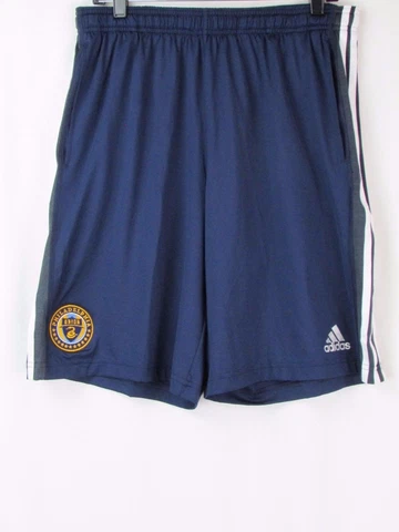 Philadelphia Union MLS Mens Navy Athletic Soccer Shorts adidas Cover