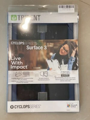 New Trident CY-MSSF03-BL000 Microsoft Surface 3 Cyclops Series Blue - Image 1 of 2
