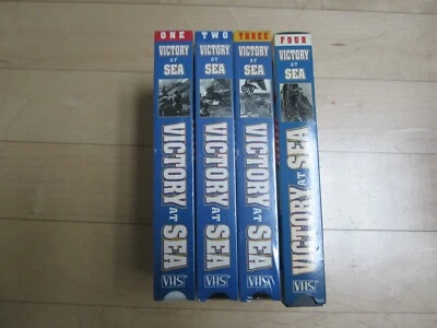 WWII Victory at Sea Special Collectors Edition - Vols. 1-4 (VHS) 3 STILL WRAPPED - Image 1 of 2