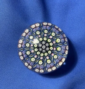 PERTHSHIRE Schottland Vintage Kunst Glas Millefiori Briefbeschwerer - Bild 1 von 4