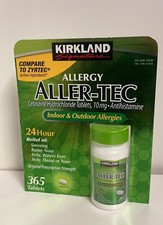 Kirkland Signature Aller-Tec, 365 Tablets, Exp.05 /2024