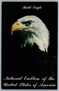 Postcard c1960s Bald Eagle National Emblem Of The United States of America - Picture 1 of 2