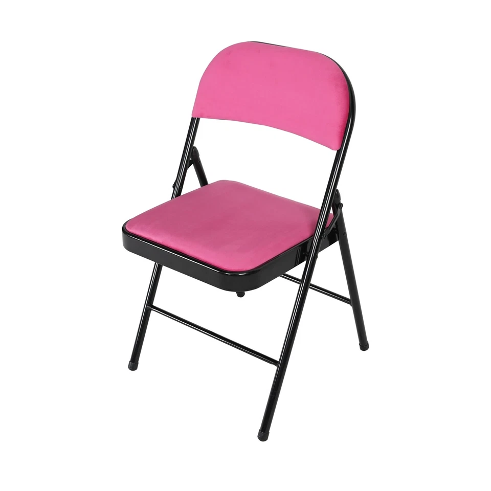 Klappstuhl Velvet Gestell Schwarz Küchenstuhl Campingstuhl Bestuhlung Events HTI - Bild 1 von 1