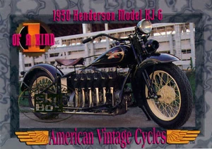 Tarjeta prototipo American Vintage Cycles 2 132 - Imagen 1 de 2