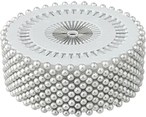480Pcs White Decorative 3Mm round Manmade Pearl Head Corsage Sewing Pins Straigh - Picture 1 of 3