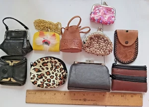 Vintage To New Kitchy Coin Purses Lot - Picture 1 of 12