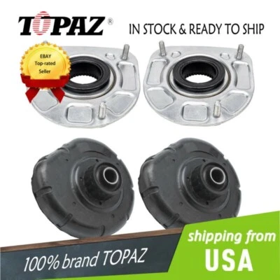 4Pcs Strut Mount Spring Seat Bushing Front For 1998-2004 Volvo C70 - Imagem 1 de 4