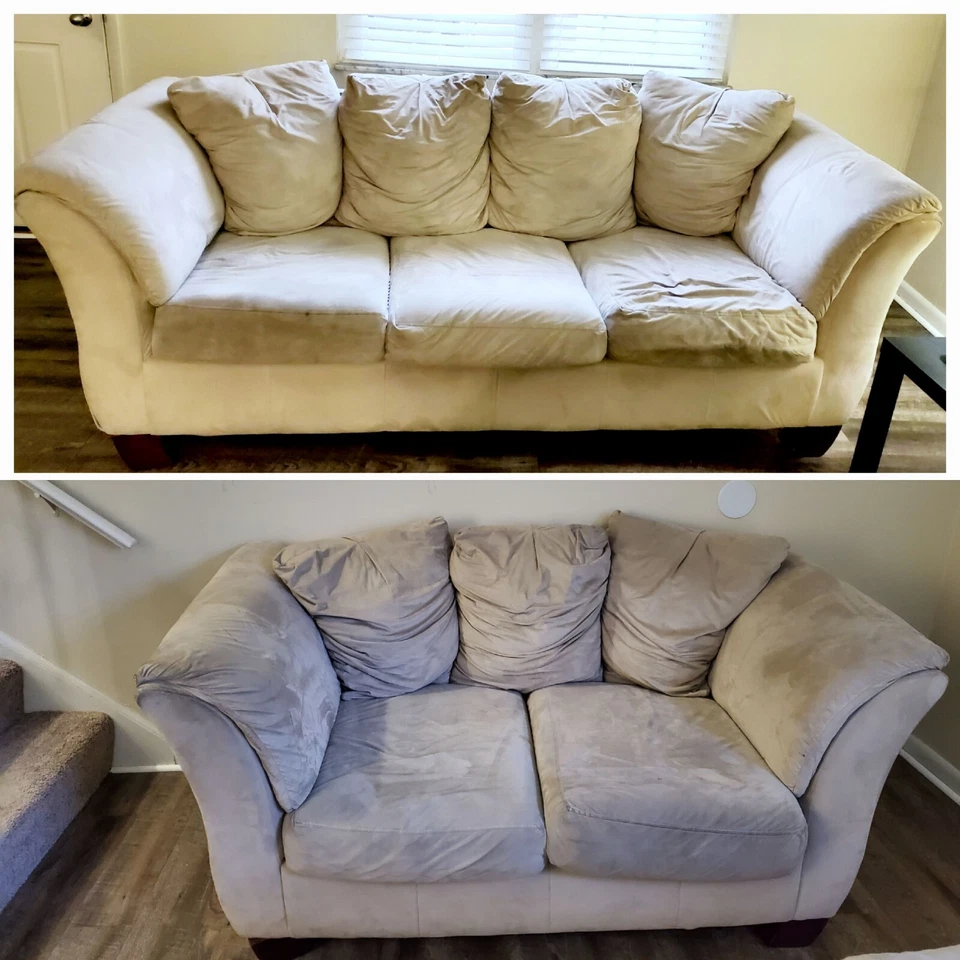 Juego de sofá de 2 piezas (sofá cama y sofá loveseat) Foto 1 de 3