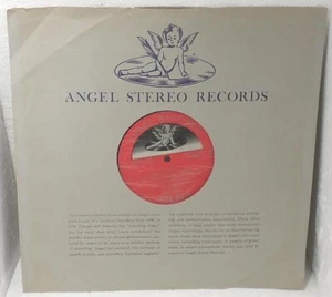 1962 POULENC:THE GLORIA Angel Stereo Records NO COVER Vinyl/inner sleeve NM Rare - Picture 1 of 8