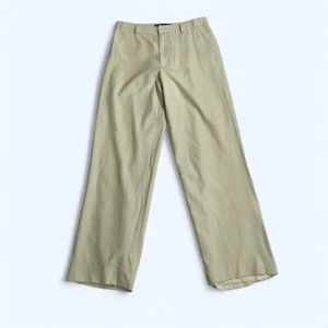 LAUREN RALPH LAUREN Womens Cream 100% Wool Trousers Pants UK 14 US 10 W29 L28 - Picture 1 of 10