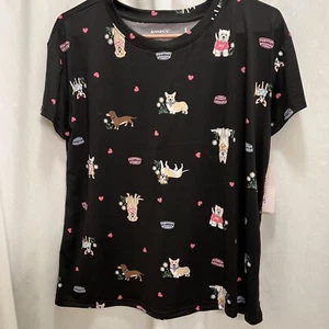 Joyspun Women's Sleep Shirt "Dogs" *Size Small 4-6* - Picture 1 of 6