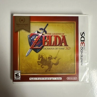 SEALED Nintendo 3DS Game - The Legend Of Zelda Ocarina Of Time 3D - Image 1 of 4