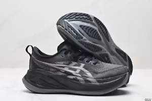 Asicss SUPERBLAST schwarz/grau gepolsterte und atmungsaktive Sport- und Freizeitschuhe - Bild 1 von 1