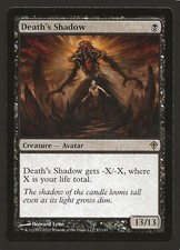 1x Death's Shadow Worldwake WWK MTG