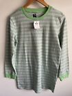 Boys Free By Cotton On Long Sleeve Top Size 14 New With Tags Green Stripe