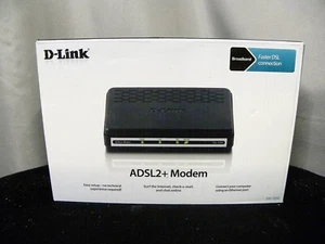 D-Link ADSL2+ Modem Broadband DSL-520B IEEE 802.3 & 802.3u 10/100 Ethernet - Picture 1 of 4