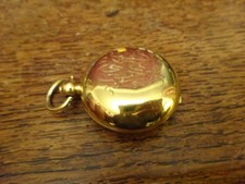 EDWARDIAN 9CT GOLD FILLED SOVEREIGN ALD CASE 20 YEAR