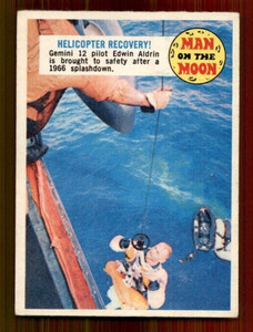 1969 O-Pee-Chee Man on the Moon #22A Helicopter Recovery EX