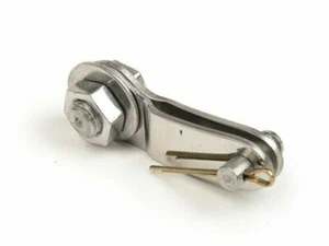Stainless Vespa VBB GS SS Sprint Rally Super GTR GT Rear Brake Pedal Cable Clamp - Picture 1 of 1