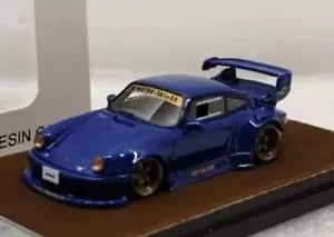 PORSCHE RWB 930 - GT Wing - azul - QiDian 1:64 - Imagen 1 de 6