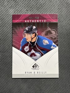 2009-10 UD SP GAME USED RYAN O’REILLY AUTHENTIC ROOKIE SILVER #ed 64/699