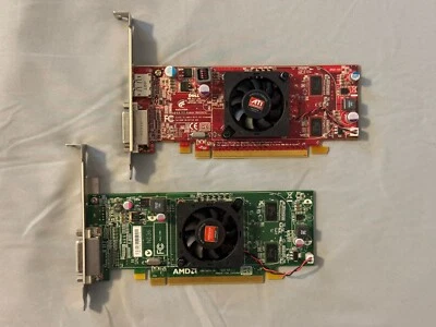 Pair of ATI Radeon HD 4550 (SG764AA) 512MB DDR3 SDRAM PCI Express x16 GPUs - Image 1 of 4