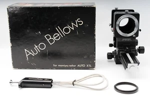 Rare ! [MINT in Box] Mamiya Sekor Auto Bellows XTL Double Cable Release JAPAN - Picture 1 of 11
