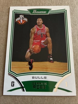 Derrick Rose 2008-09 Bowman RC #111 Chicago Bulls Foto 1 de 2