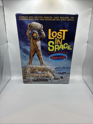 Lost In Space Cyclops Monster/Chariot 模型套件 Polar Lights 全新未拆封 — 第 1/4 张图片
