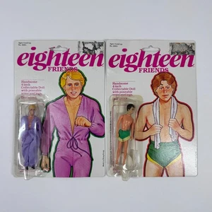 Eighteen Friends Fashion Small Ken Dolls Surf Sand Barri Sky Diver Todd Figures - Picture 1 of 11