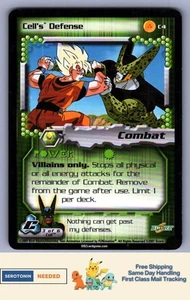 Cell's Defense #C4 Promo - Dragonball Z: Androids Saga - DBZ TCG CCG 4302 - Picture 1 of 2