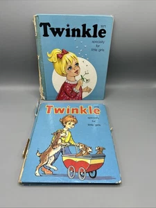2 Twinkle Specially for Little Girls Annuals 1971 1976 USED Nancy Betty Bab VTG - Picture 1 of 13