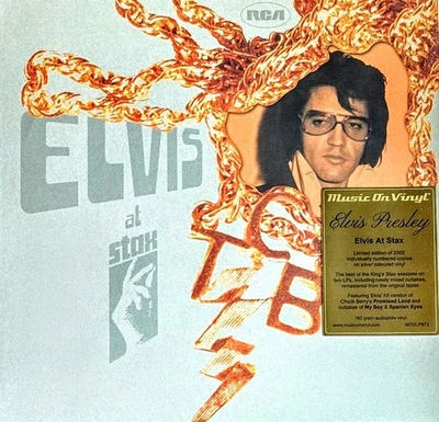 ELVIS PRESLEY ELVIS AT STAX - 180-GRAM SILVER COLORED VINYL 2-LP SET " NEW " - Image 1 of 2